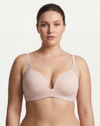 V-neck Shape Seamless Bra