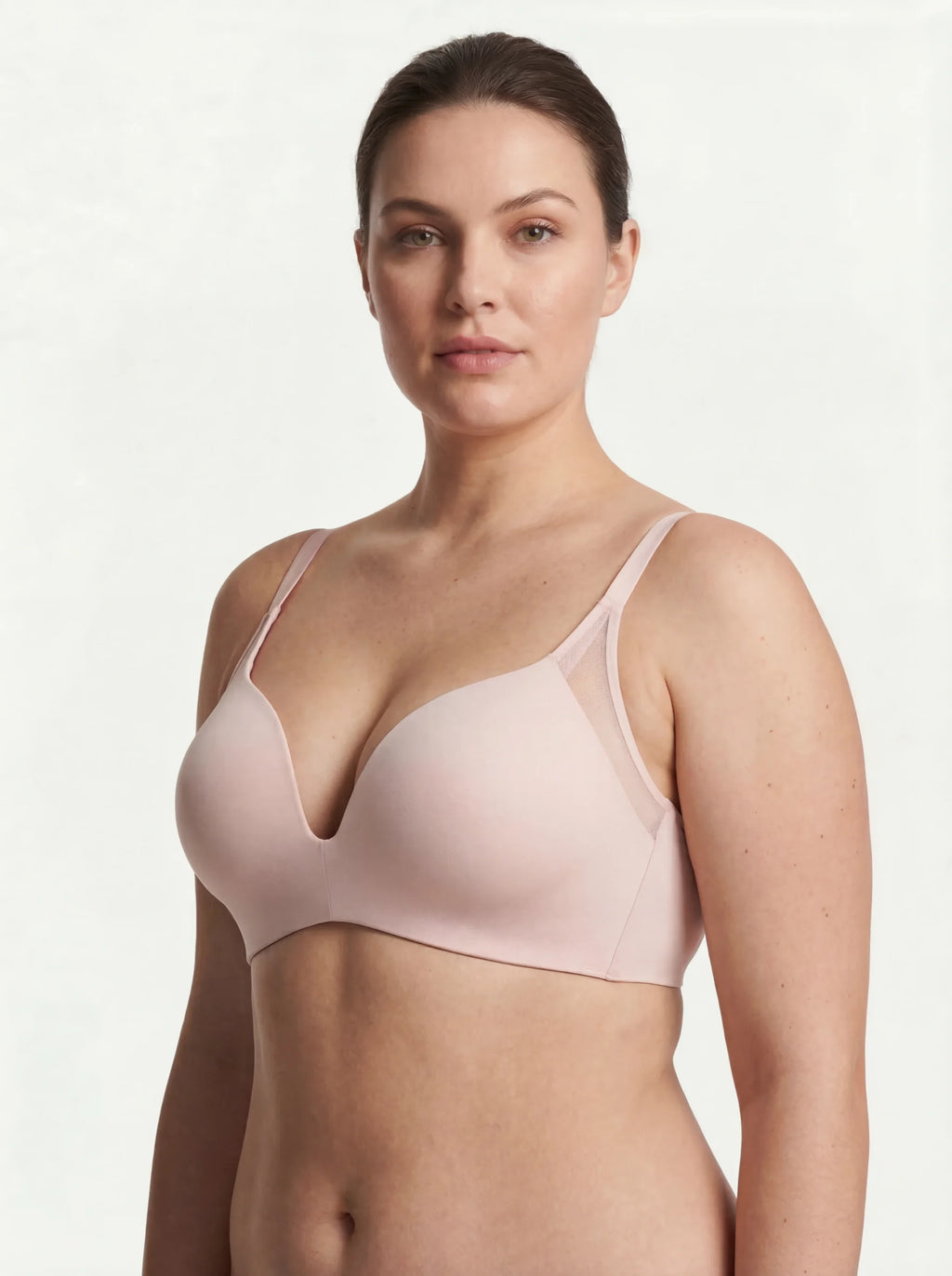 V-neck Shape Seamless Bra