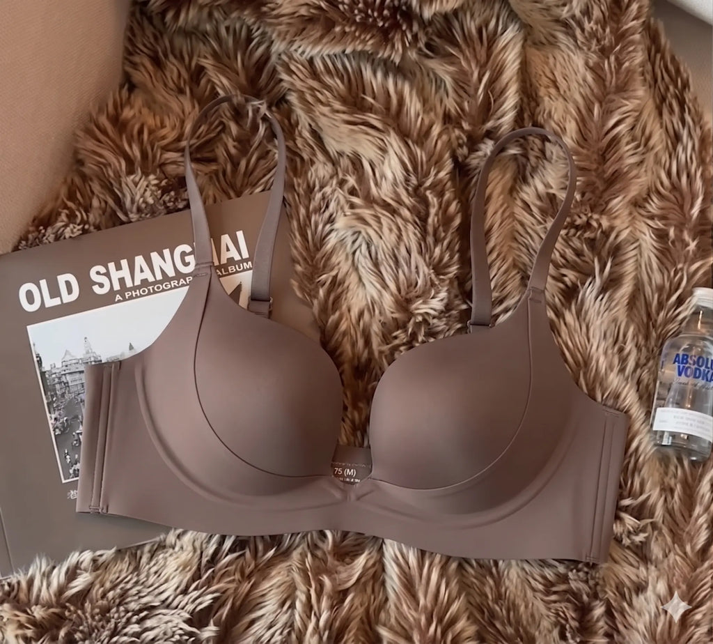 Everlooms AirLift Seamless Push-Up Bra - Taupe, 32