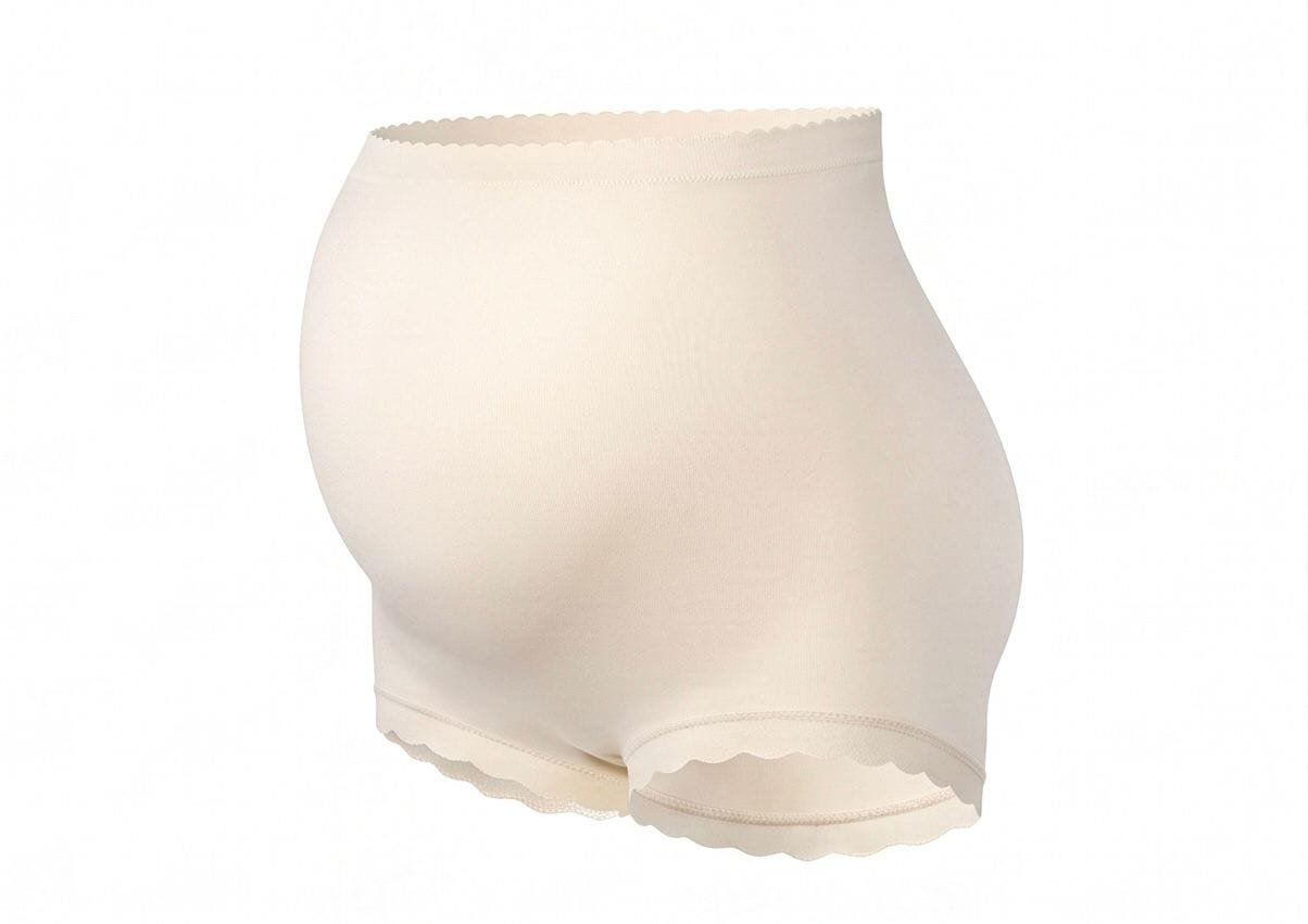 Everlooms MamaFlex High-Cut Maternity Brief - Ivory, 2XL