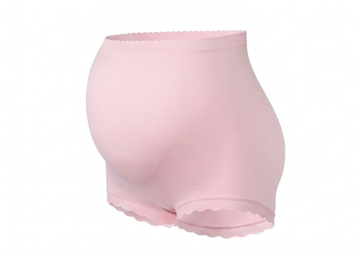 Everlooms MamaFlex High-Cut Maternity Brief - Blush Pink, 2XL