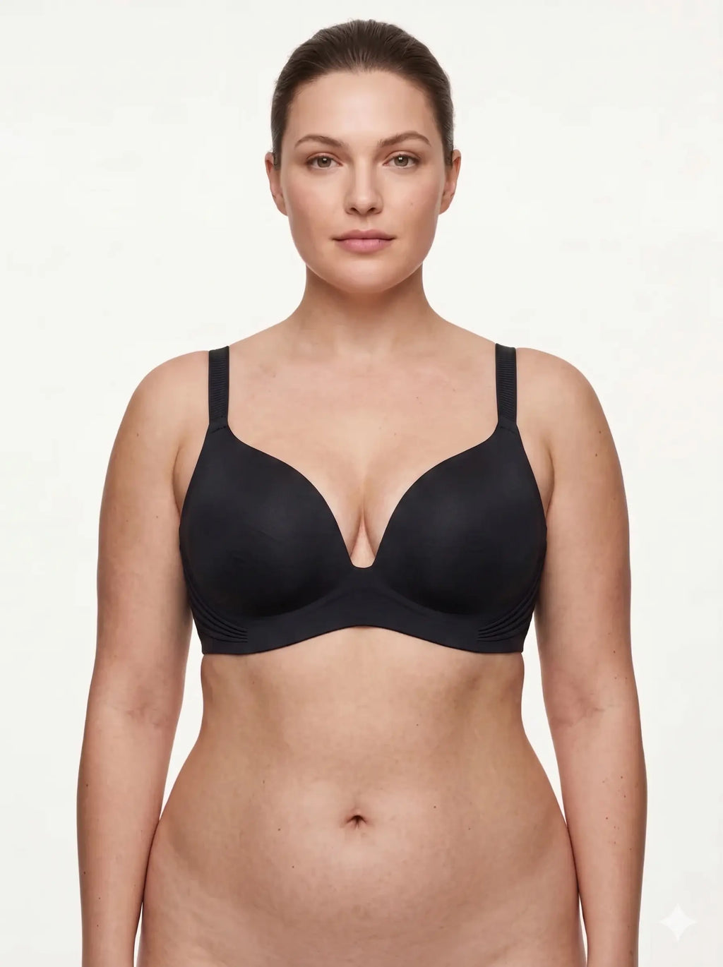 Everlooms Seamless CloudCurve Pushup Bra - Black, 32