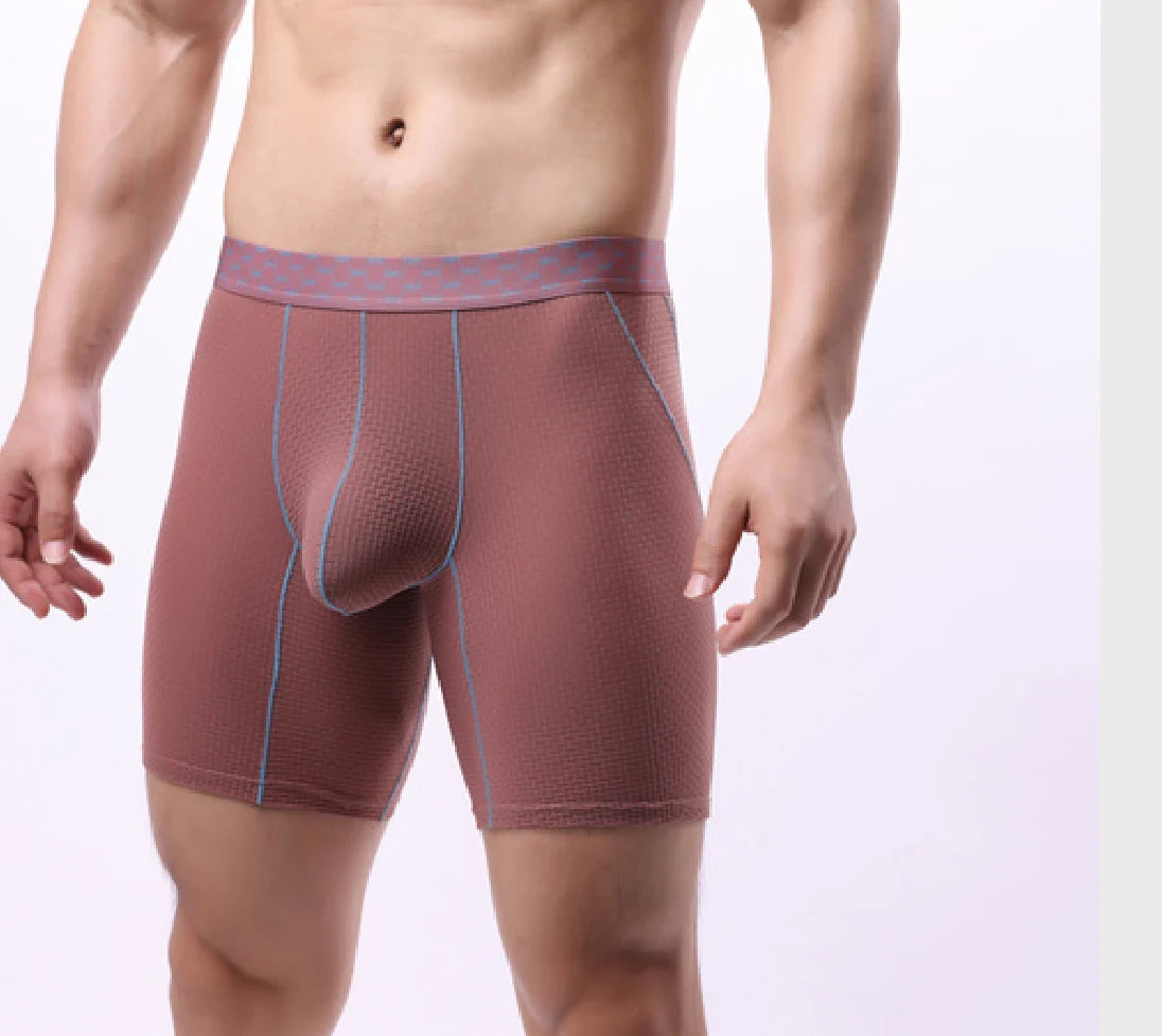 Everlooms MoveFlex Workout Boxer Short - Peach Nude, S