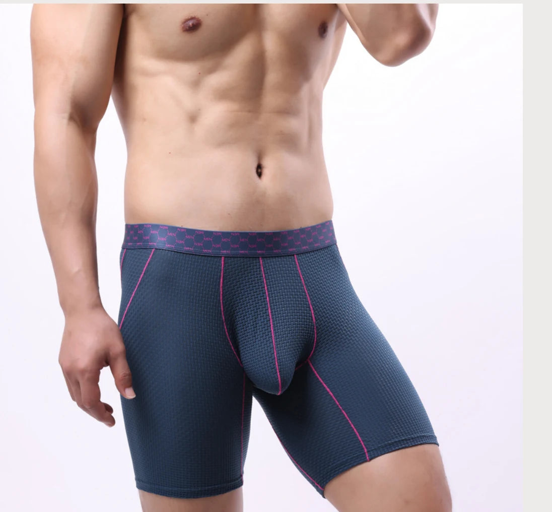 Everlooms MoveFlex Workout Boxer Short - Teal Blue, S