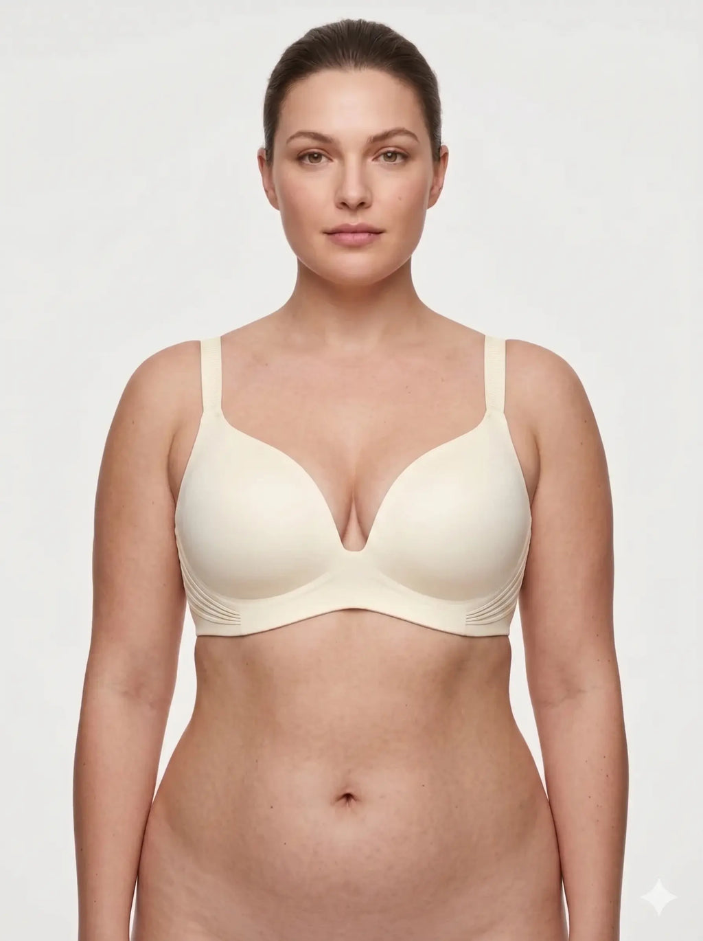 Everlooms Seamless CloudCurve Pushup Bra - Ivory, 32