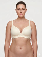 Everlooms Seamless CloudCurve Pushup Bra - Ivory, 32