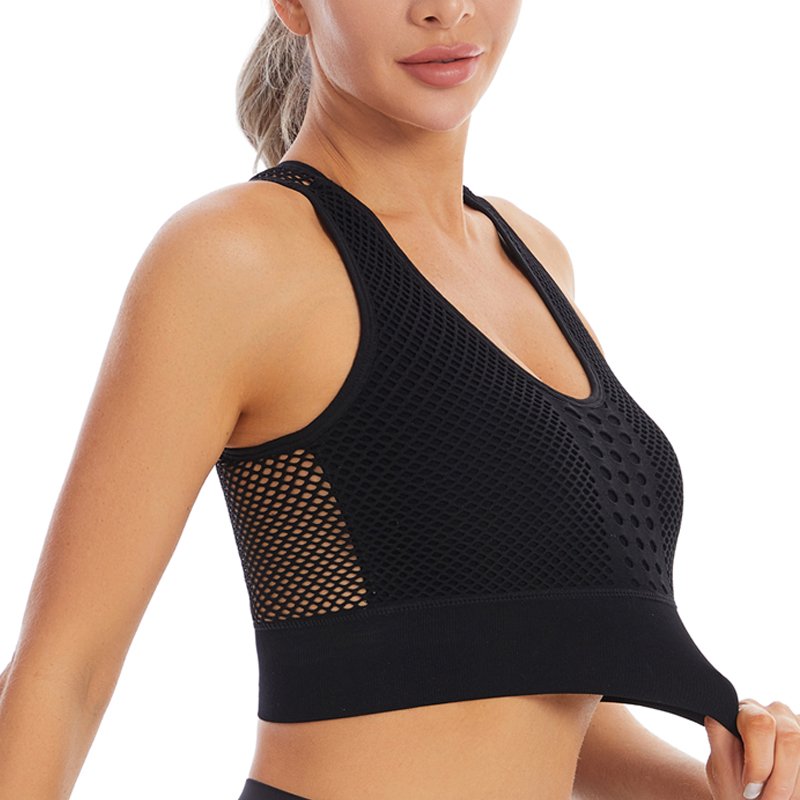 Everlooms Hollow-Back Beauty Bra - Black, M