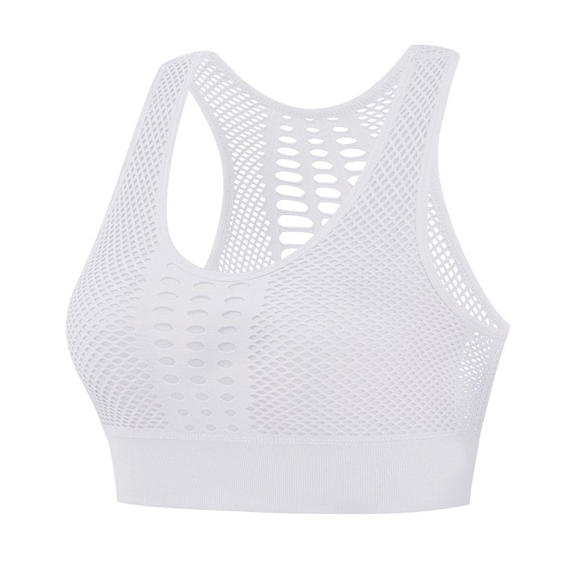 Everlooms Hollow-Back Beauty Bra - White, M