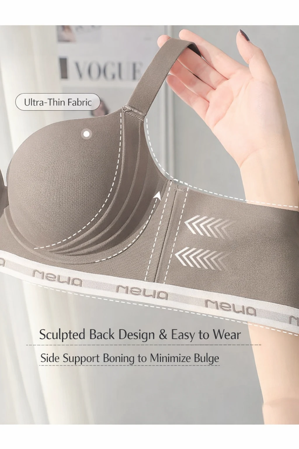 Everlooms FeatherSoft Seamless Bra