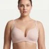 V-neck Shape Seamless Bra