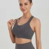 Everlooms PowerZip Lumber-Support Sports Bra