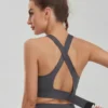 Everlooms PowerZip Lumber-Support Sports Bra
