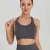 Everlooms PowerZip Lumber-Support Sports Bra